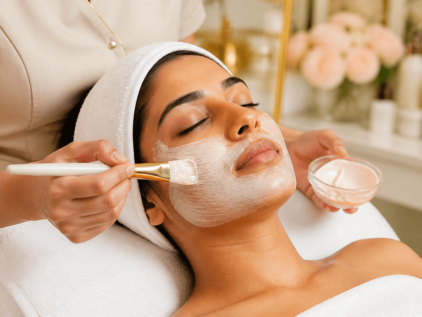 Bleach treatment at Glowistry