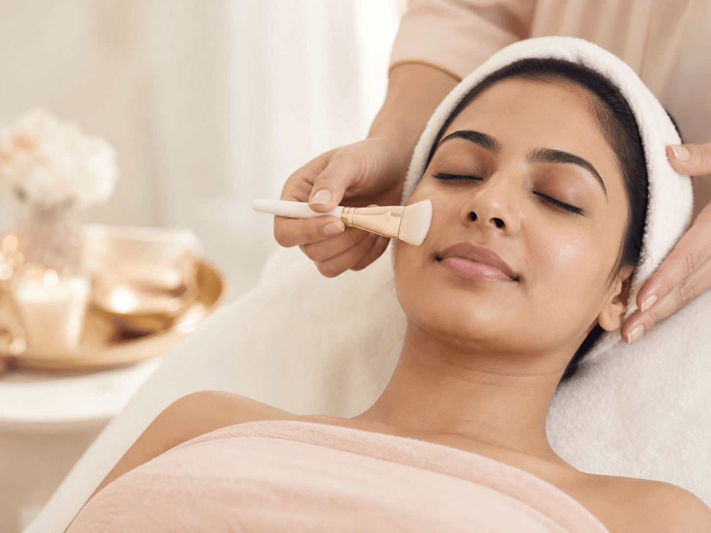 Facials treatment at Glowistry